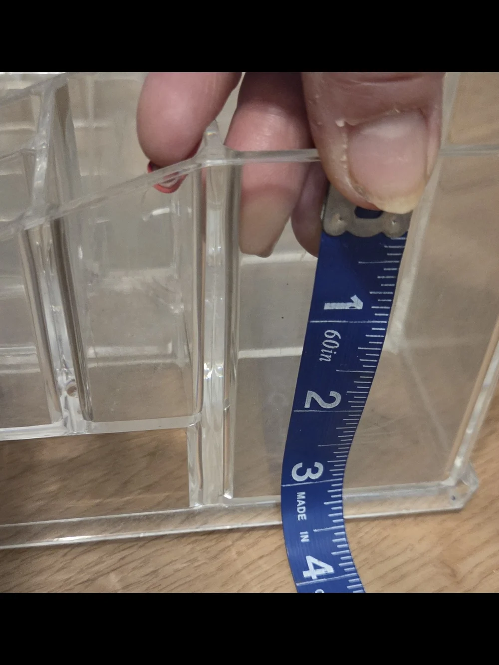 N/A transparent acrylic